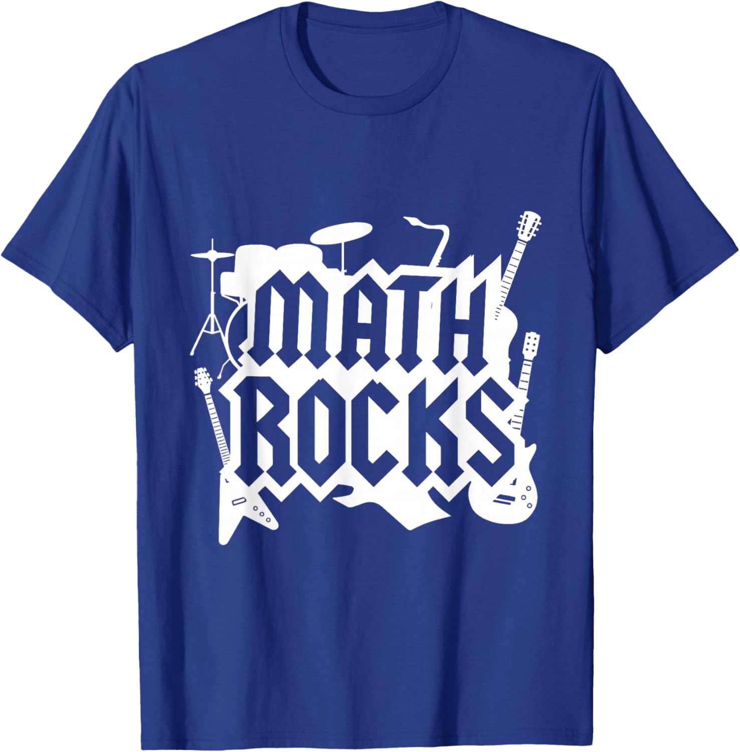 Math Rocks Team Squad Teacher Back to School Math Geek T-Shirt - T-Shirt | Royal