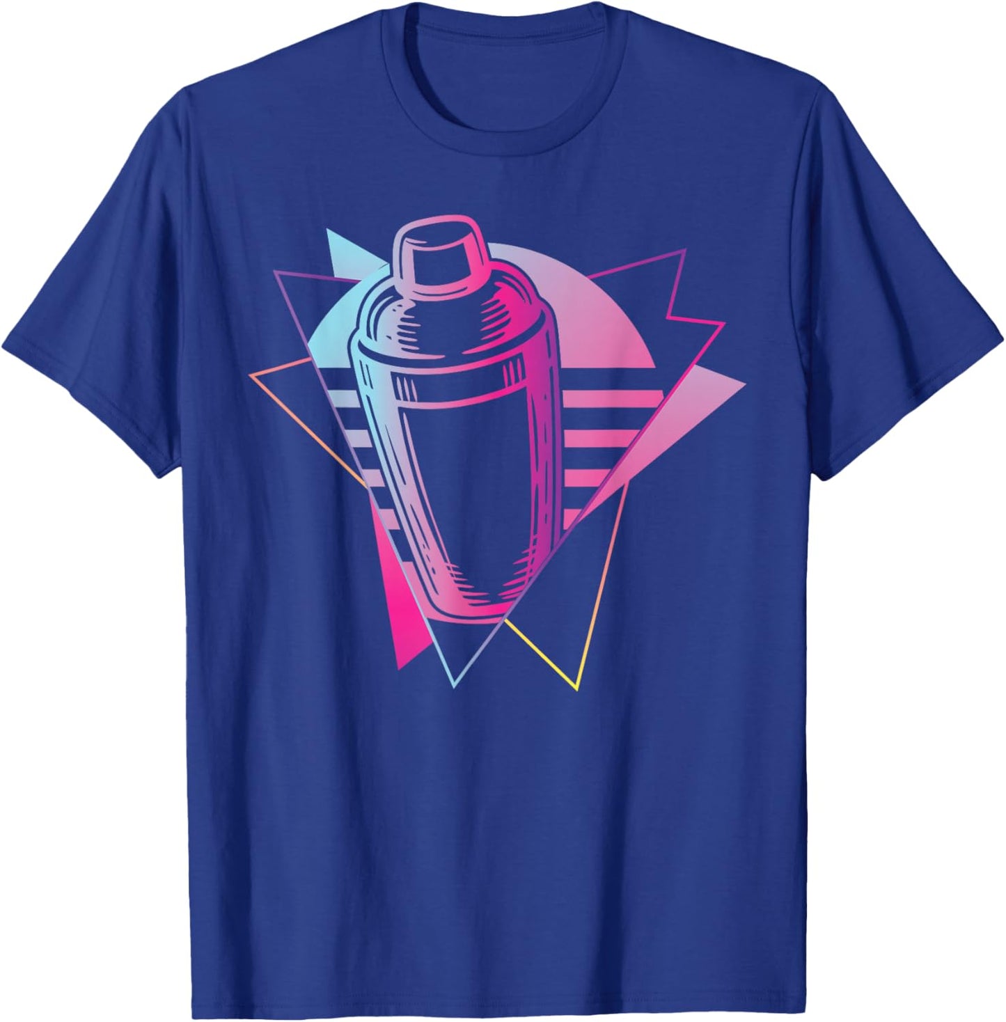 Bartender Mixologist 80's 90s Retro Vintage T-Shirt - T-Shirt | Royal