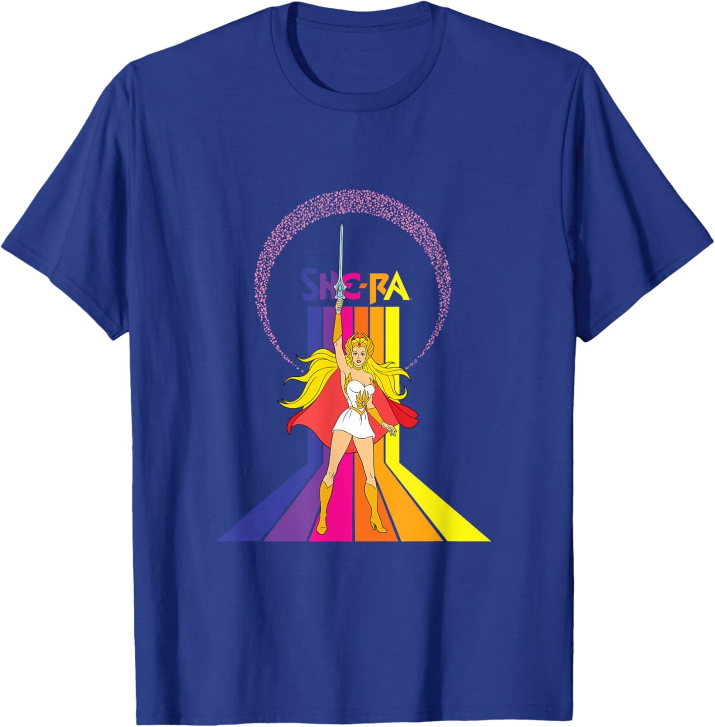 Masters of The Universe She-Ra Rainbow T-Shirt - T-Shirt | Royal