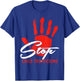 Stop Child Trafficking Save The Kids Anti Modern Slavery T-Shirt - T-Shirt | Royal