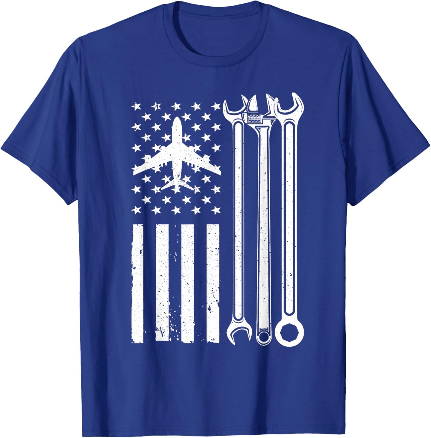 Aircraft Mechanic design Women Aviation Maintenance T-Shirt - T-Shirt | Royal