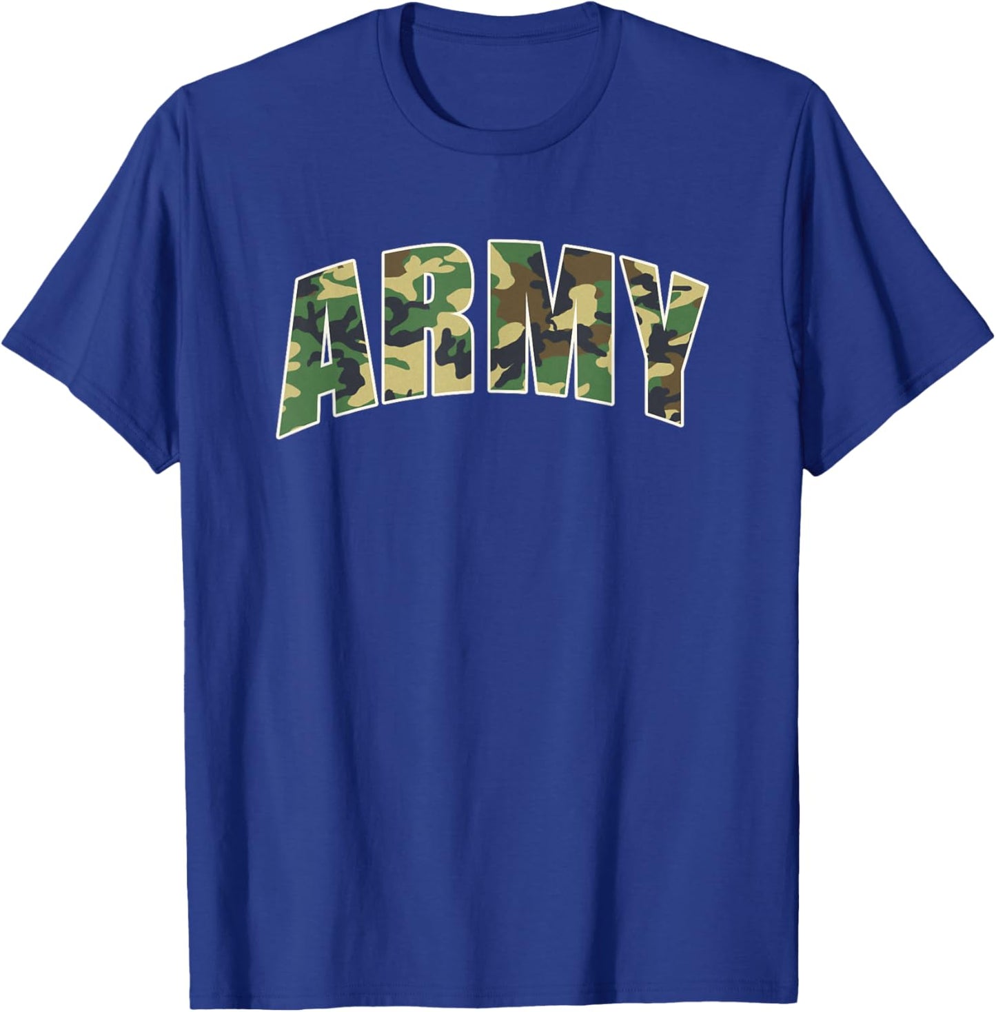 Green Army Camo T-Shirt - T-Shirt | Royal