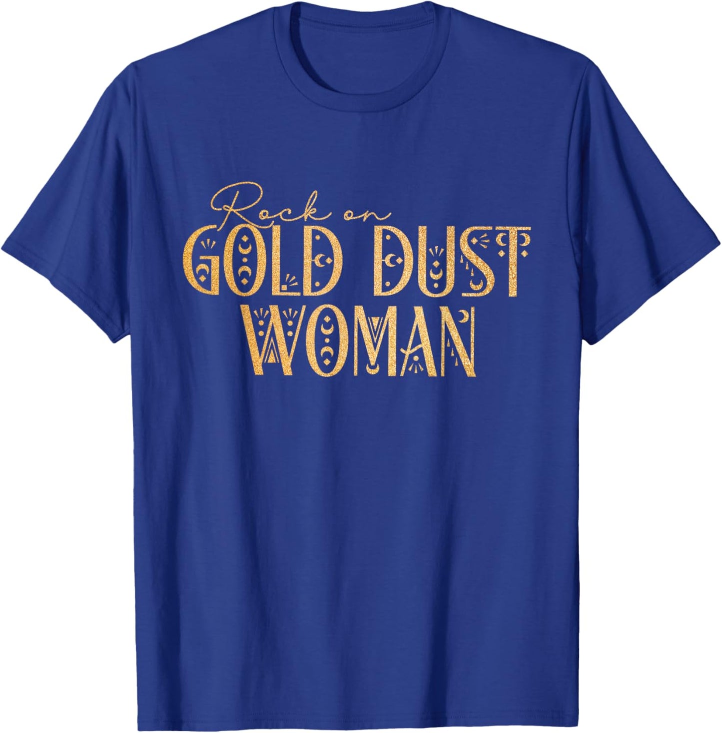 Rock On Gold Dust T-Shirt - T-Shirt | Royal