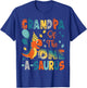 Grandpa Of The One-A-Saurus 2Nd Birthday Dinosaur Party T-Shirt - T-Shirt | Royal