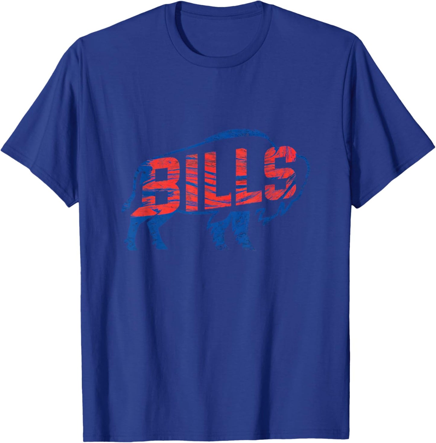 Retro Buffalo Name Personalized Women Kid T-Shirt - T-Shirt | Royal