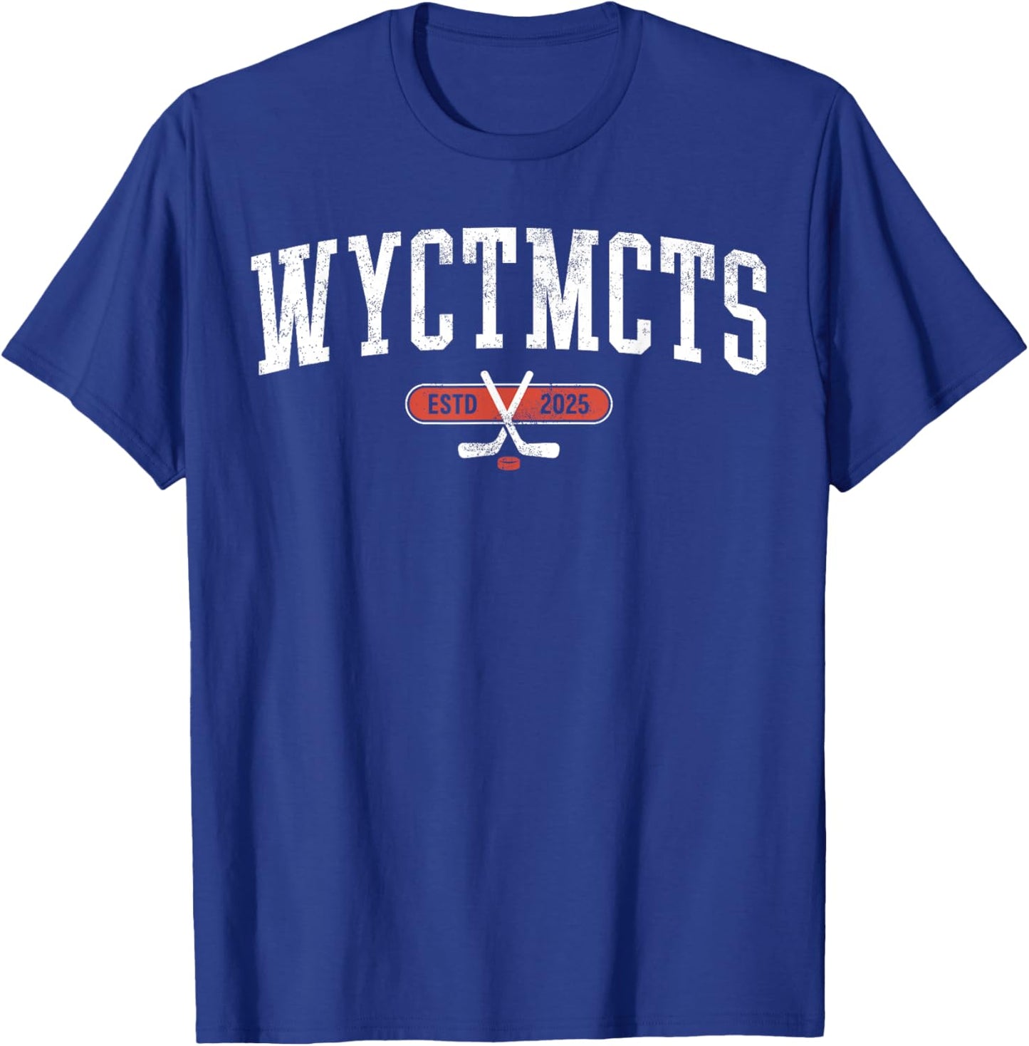 WYCTMCTS Short Sleeve Athletic T-Shirt - T-Shirt | Royal