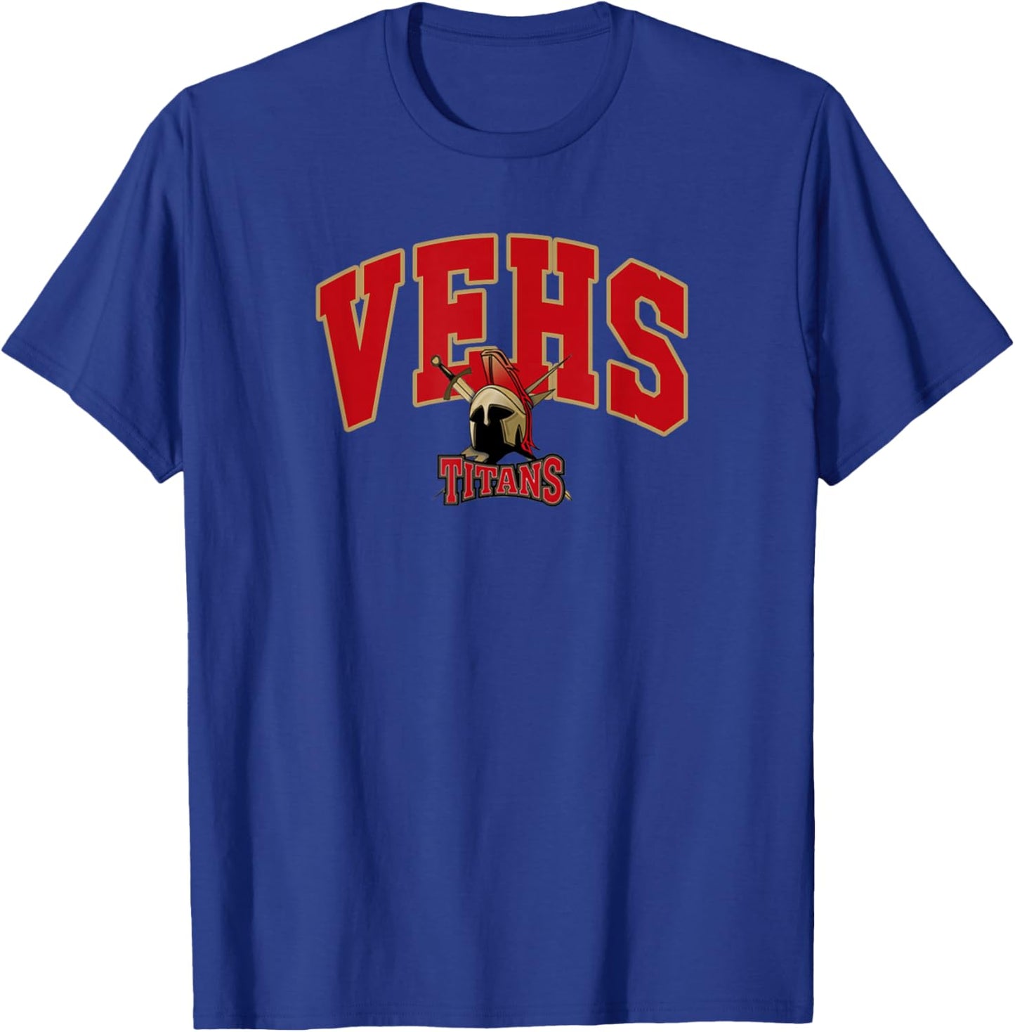 Victoria East High School Titians T-Shirt - T-Shirt | Royal
