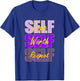 Purple and Golds Self-ish X 3-Gold & Purple Color Graphic T-Shirt - T-Shirt | Royal