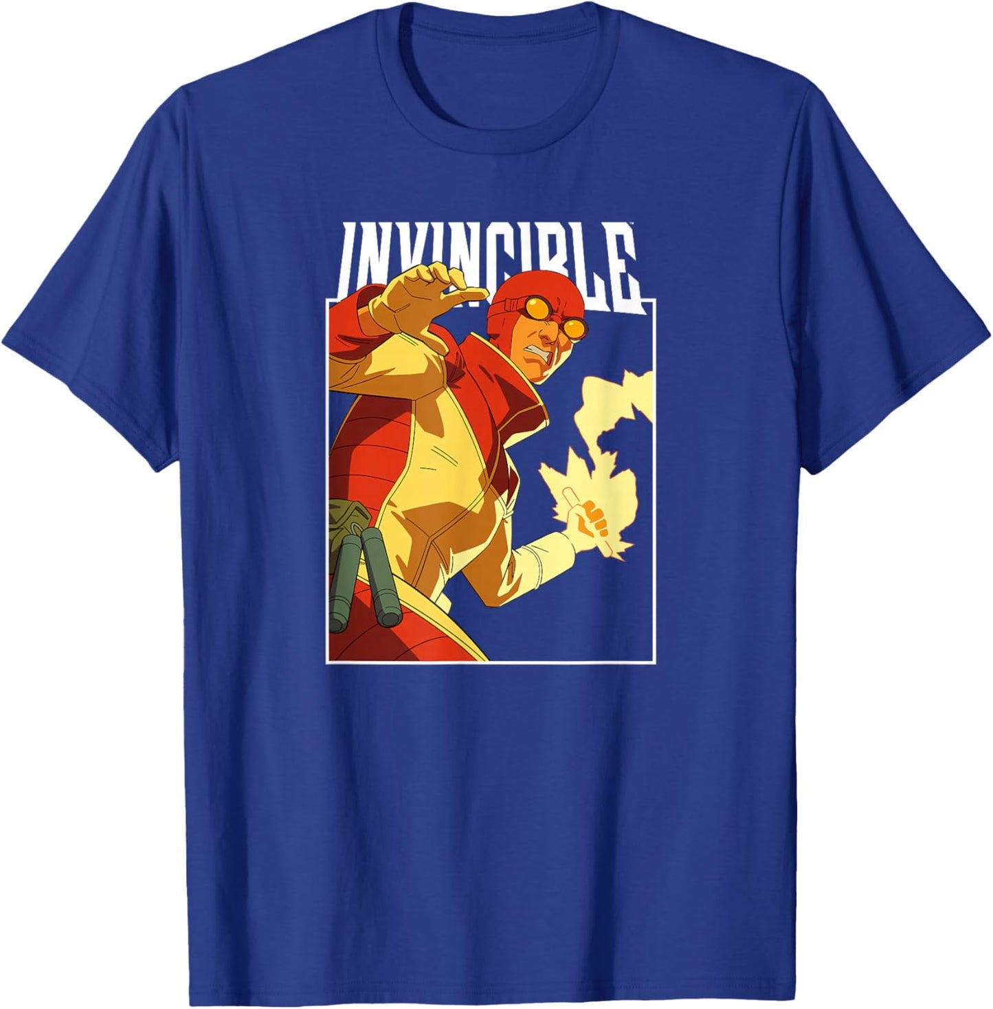 Invincible - Rex Splode Character Logo T-Shirt - T-Shirt | Royal