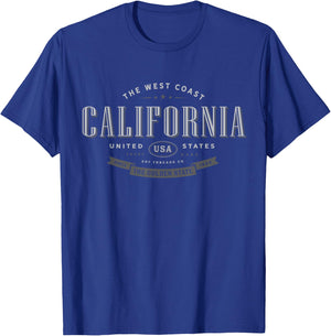 State of California T-Shirt - T-Shirt | Royal