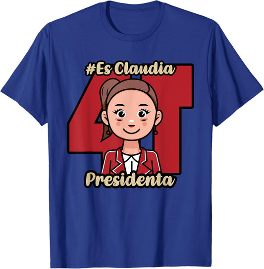 Claudia Sheinbaum Pardo Presidenta drawing kawaii T-Shirt - T-Shirt | Royal