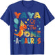 Yaya Of The One-A-Saurus 2Nd Birthday Dinosaur Party T-Shirt - T-Shirt | Royal