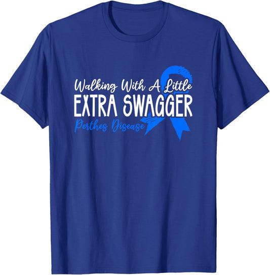 Perthes Disease Leg Calves Perthes Disease T-Shirt - T-Shirt | Royal