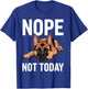 German Shepherd Design Women Dog Lovers T-Shirt - T-Shirt | Royal