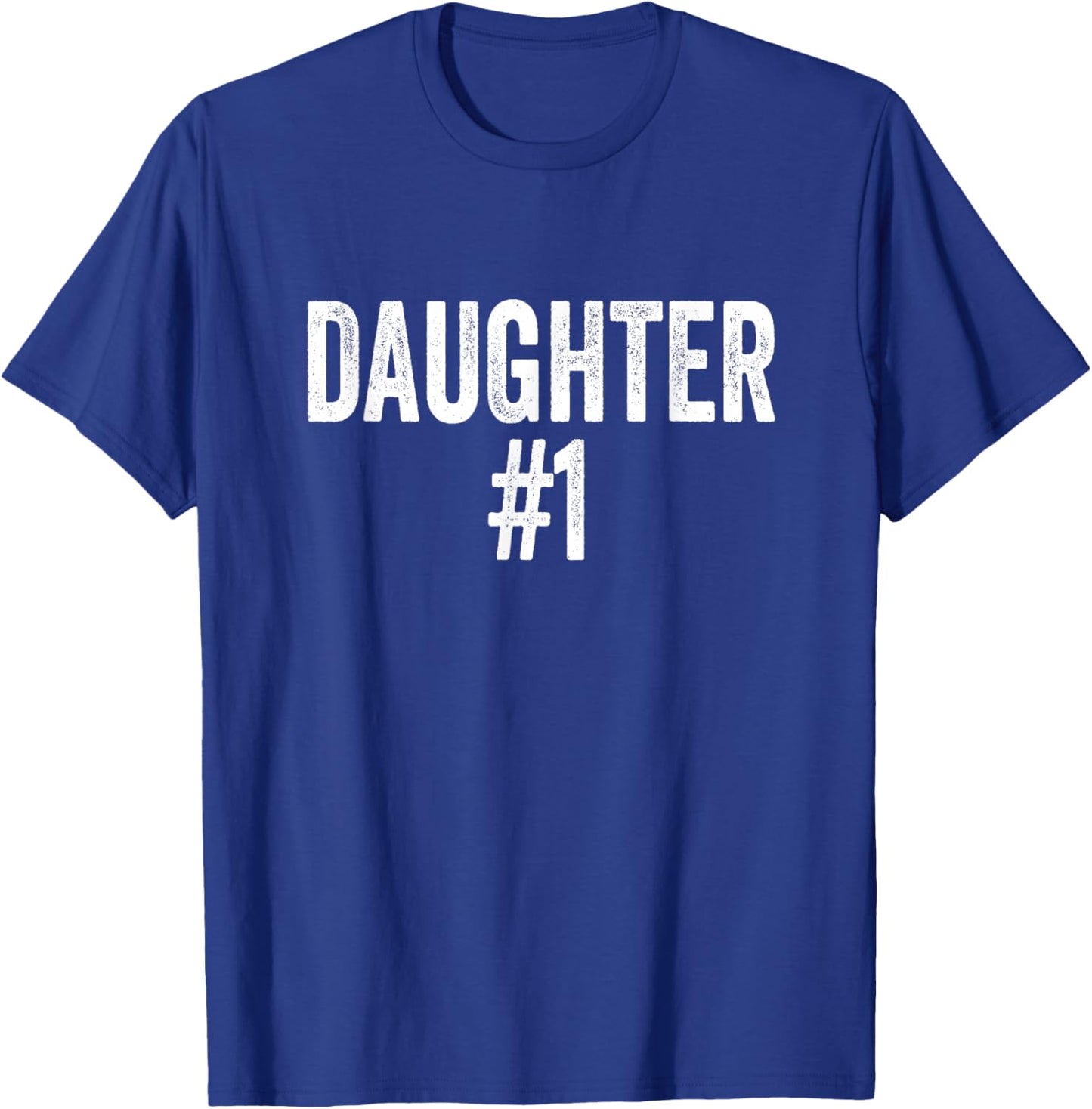 Number 1 Daughter T-Shirt - T-Shirt | Royal
