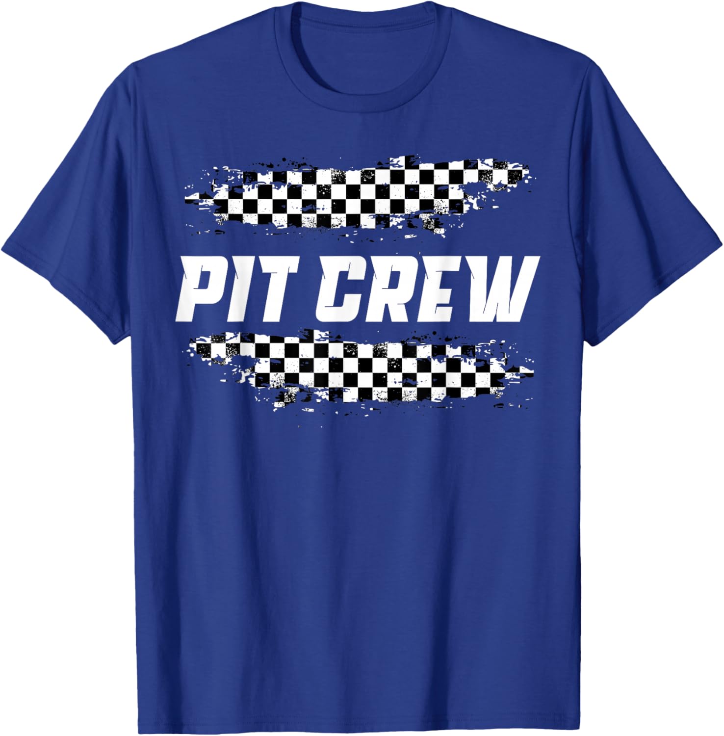 Race Car Driver Birthday Party Racing Family Pit Crew T-Shirt - T-Shirt | Royal