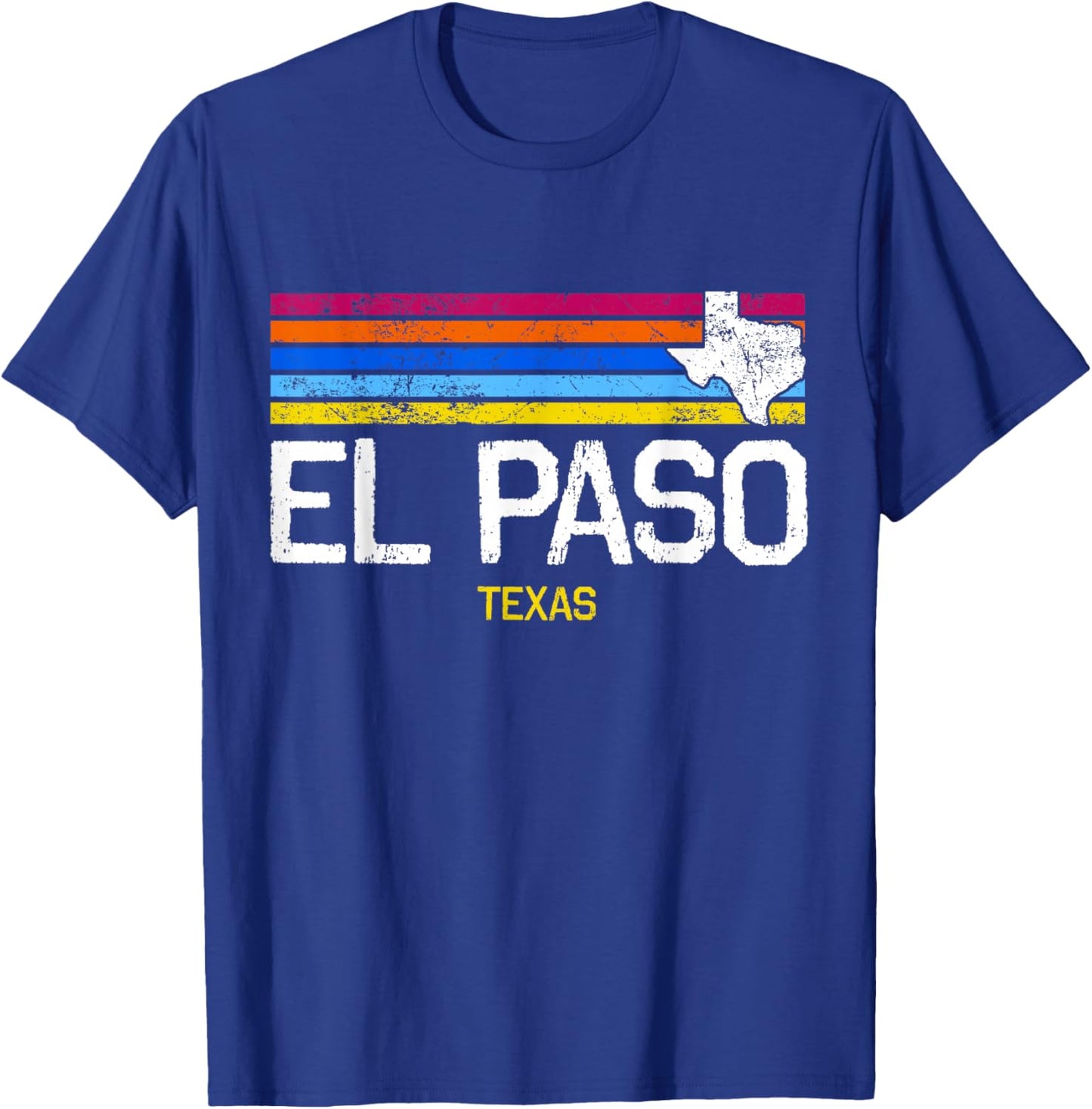 Texas TX Gifts T-Shirt - T-Shirt | Royal