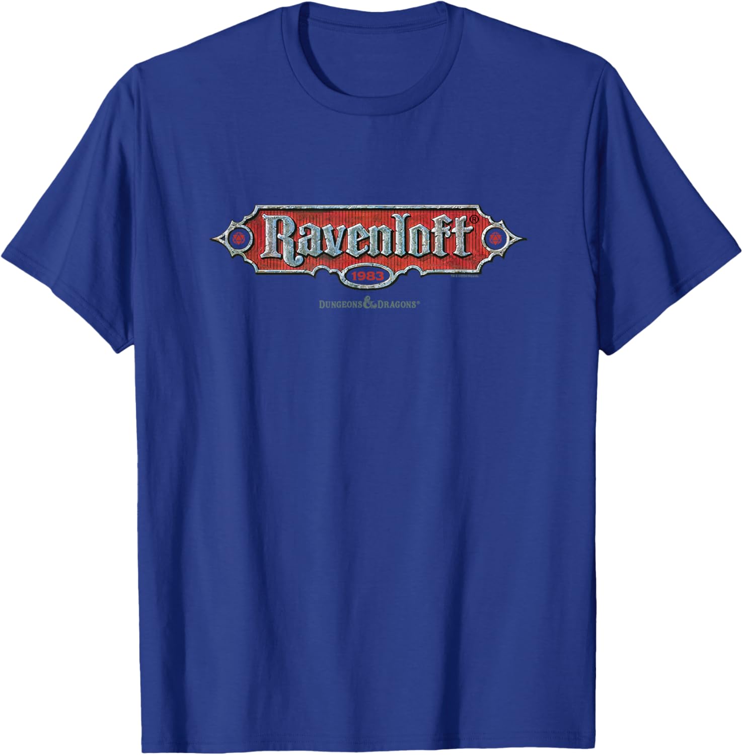 Dungeons & Dragons Retro Ravenloft T-Shirt - T-Shirt | Royal