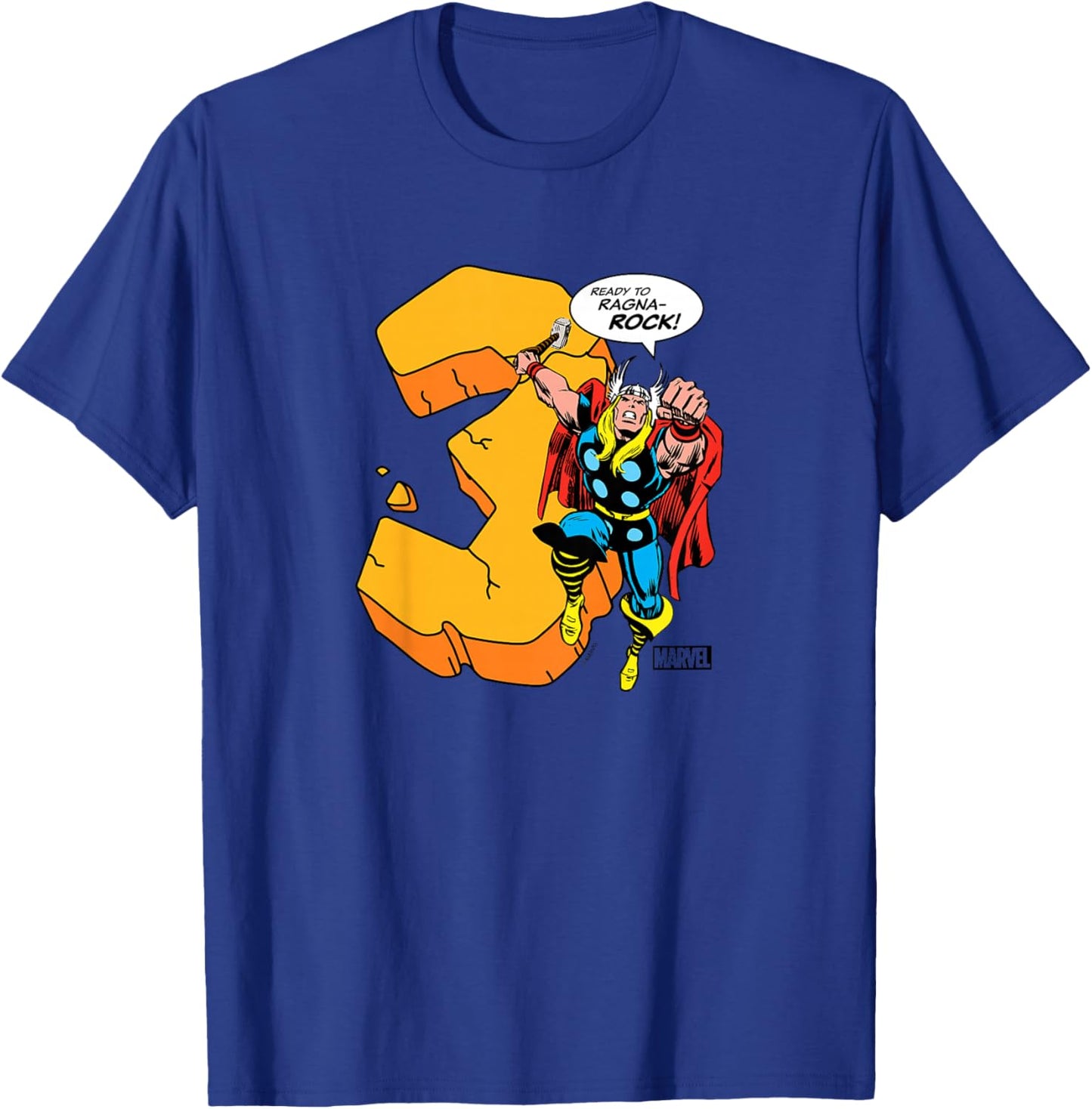 Kids Thor - 3rd Birthday T-Shirt - T-Shirt | Royal