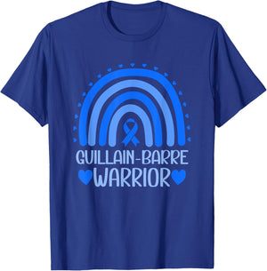 Guillain-Barre Syndrome Warrior Guillain-Barre Awareness T-Shirt - T-Shirt | Royal