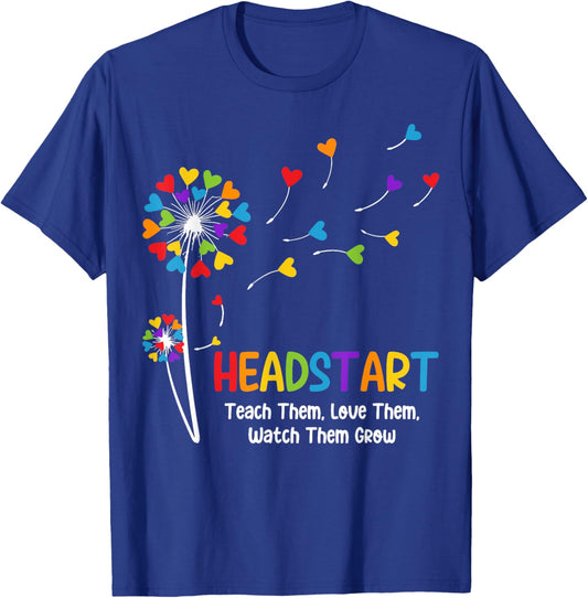 Headstart Teacher Early Childhood Educator T-Shirt - T-Shirt | Royal