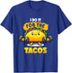 I Do It For The Tacos Funny Gym Taco Workout Fitness Taco T-Shirt - T-Shirt | Royal