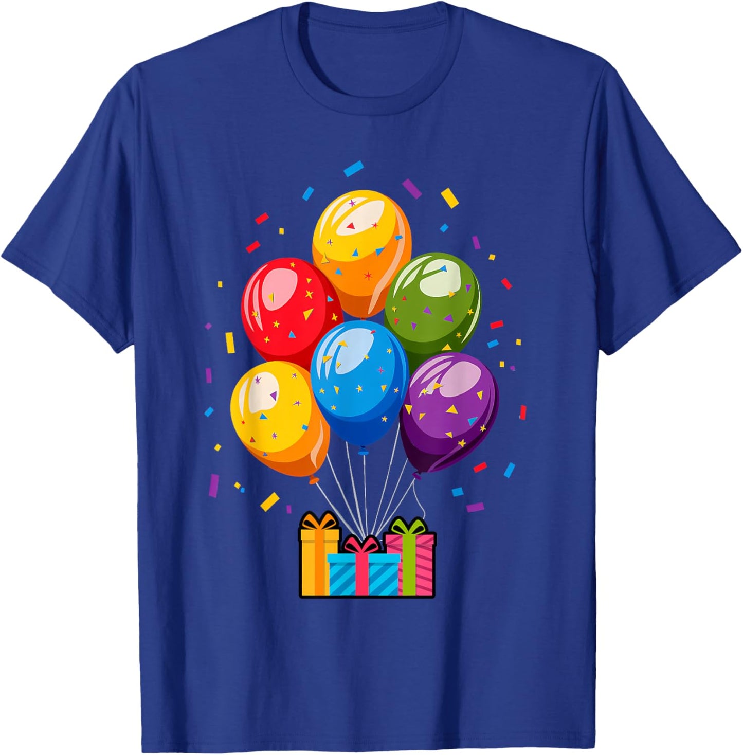 It's My Party Balloons Birthday Party Time T-Shirt - T-Shirt | Royal