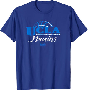 UCLA Bruins Women's Basketball Layup Officially Licensed T-Shirt - T-Shirt | Royal