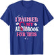 I Paused My Audiobook For This Funny Audiobook Lover Bookish T-Shirt - T-Shirt | Royal