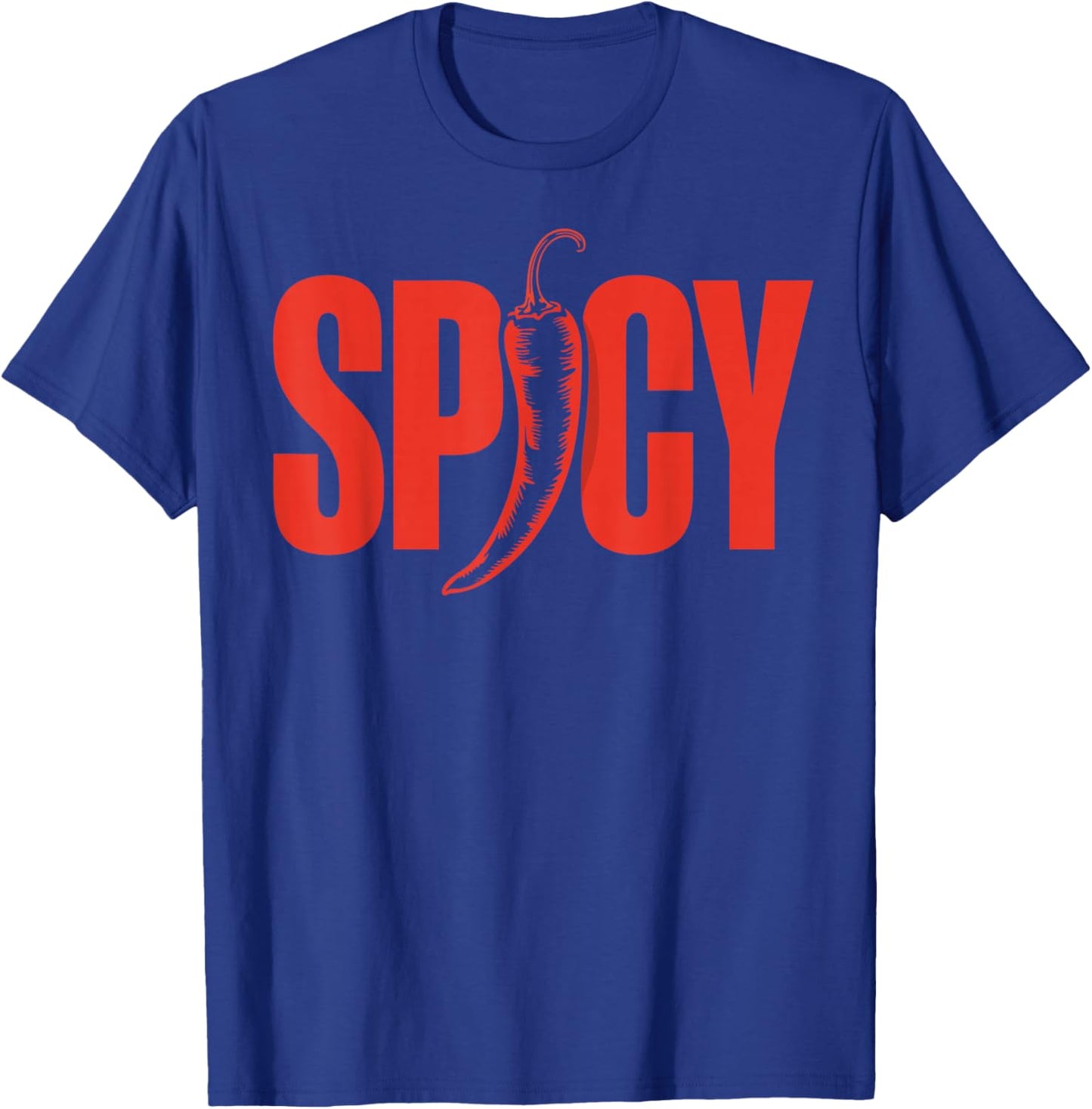 Chili Hot Sauce Heat Spicy Food Lover T-Shirt - T-Shirt | Royal