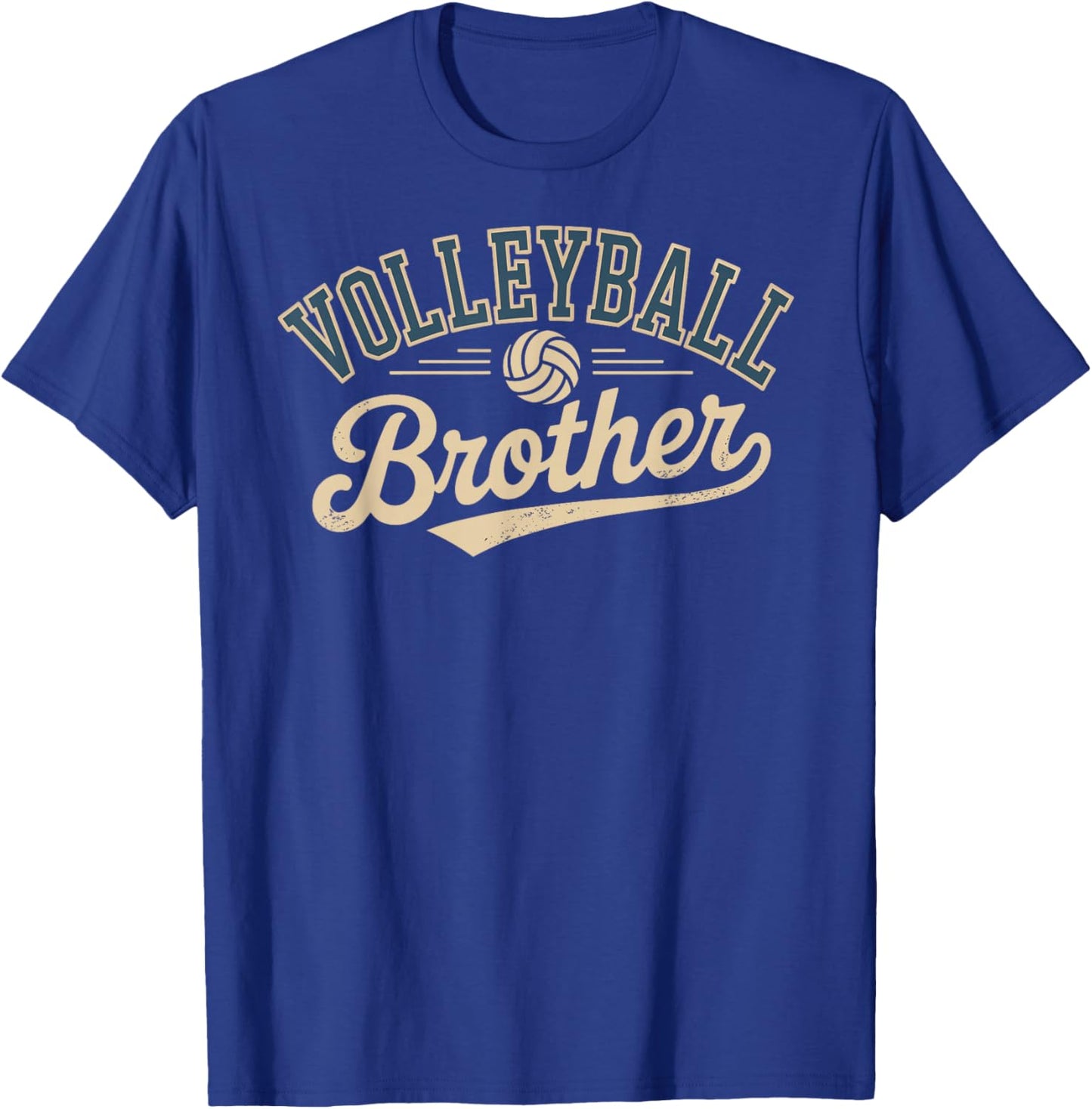 Volleyball Brother T-Shirt - T-Shirt | Royal