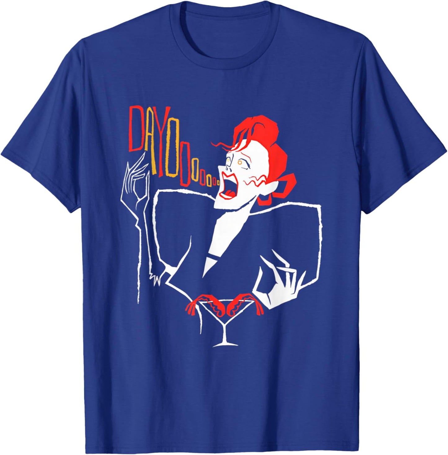 Vampire Day One Retro Gothic Art T-Shirt - T-Shirt | Royal