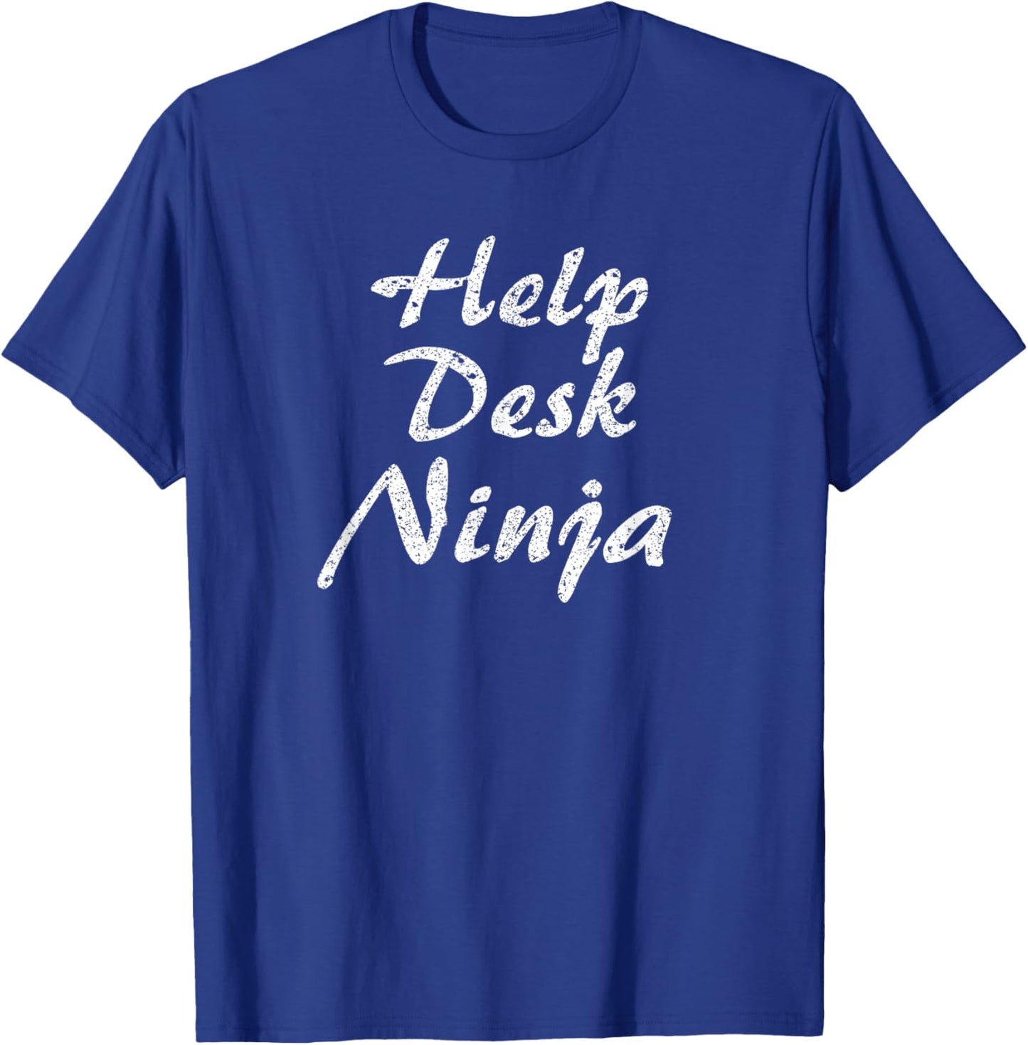Help Desk Job Occupation Funny Work Title T-Shirt - T-Shirt | Royal