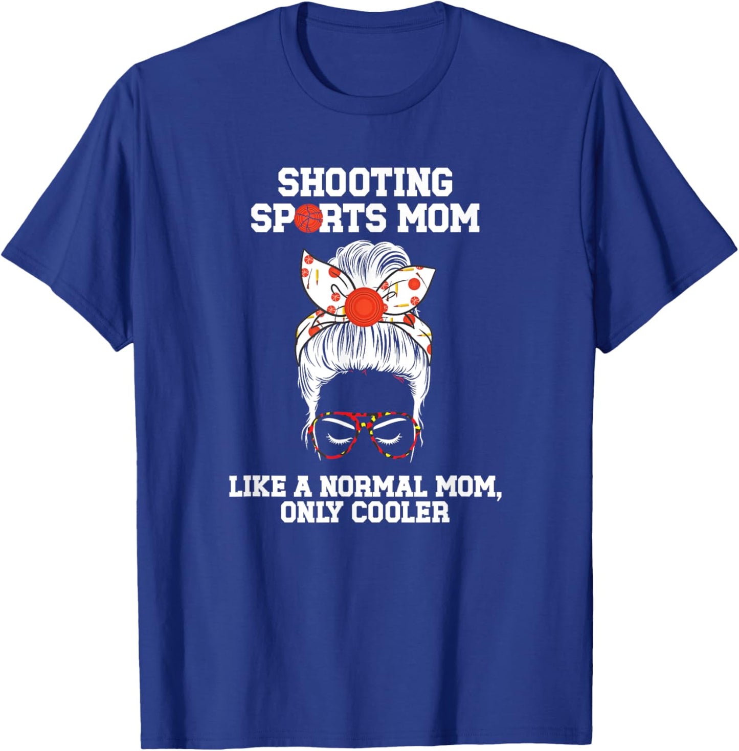 Cool Shooting Sports Mom Shooting Sports Mama T-Shirt - T-Shirt | Royal