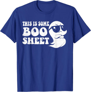 This is Some Boo Sheet Ghost Retro Halloween Costume Men T-Shirt - T-Shirt | Royal