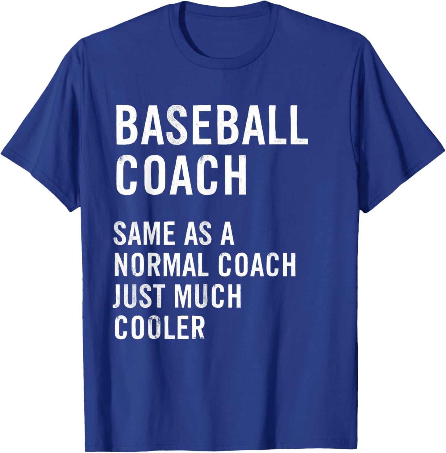Baseball Coach Definition Funny T-Shirt - T-Shirt | Royal