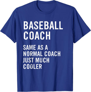 Baseball Coach Definition Funny T-Shirt - T-Shirt | Royal