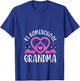 Homeschool Grandma Homeschooling Grandmother V-Neck T-Shirt - T-Shirt | Royal
