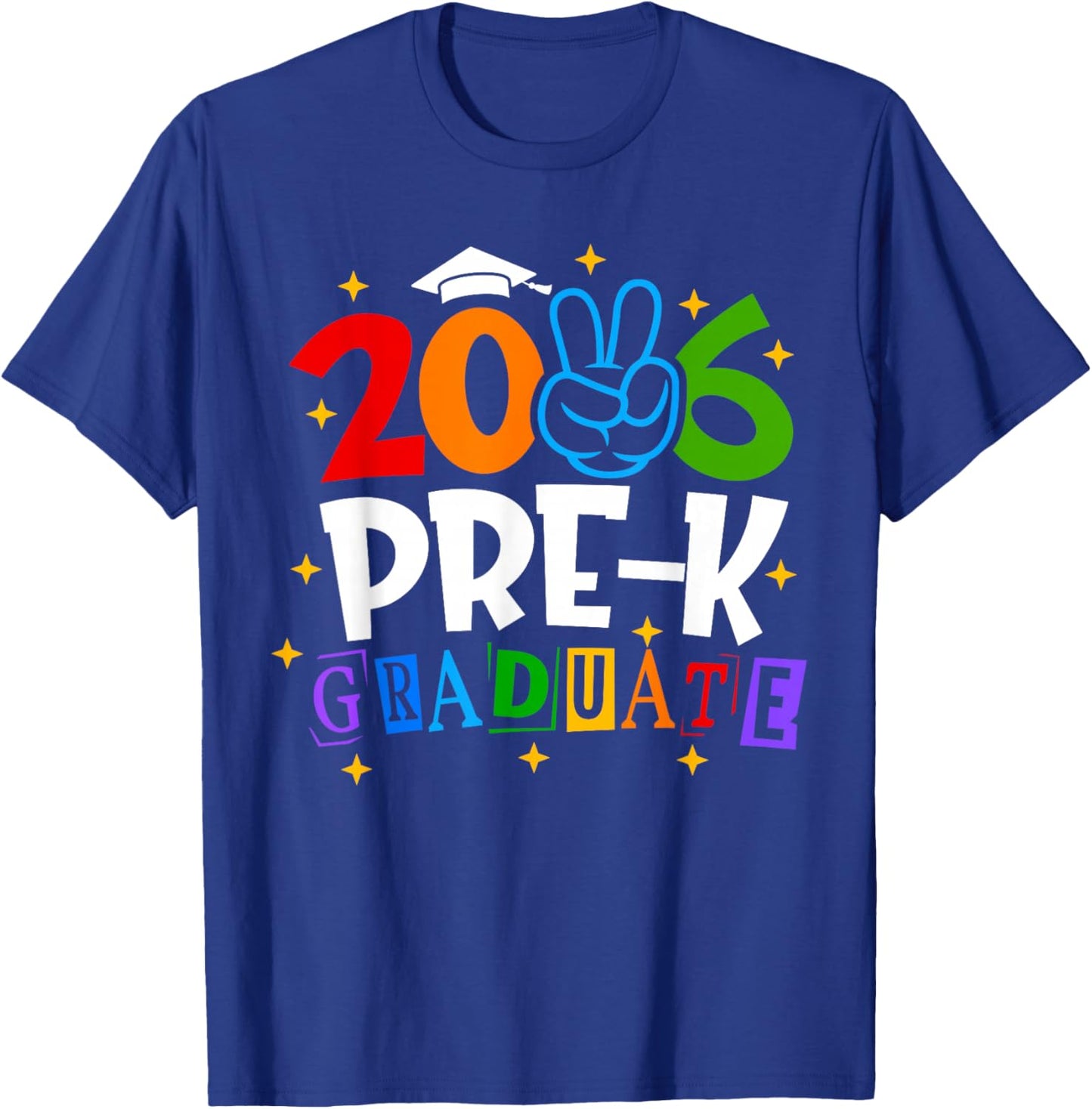 Pre-K Graduate 2026 Preschool Graduation Class of 2026 Kids T-Shirt - T-Shirt | Royal