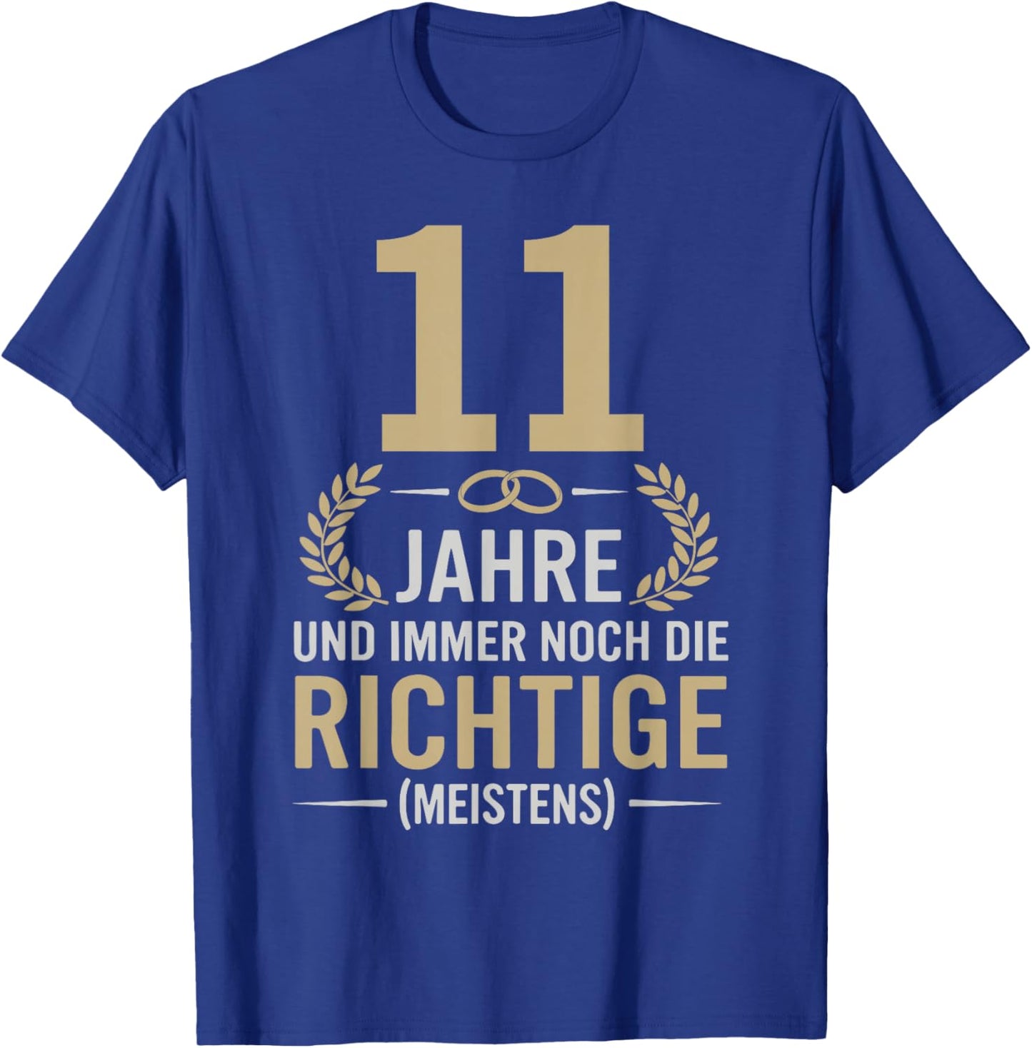 11. Hochzeitstag Ehemann seit 11 Jahren Stahl Hochzeit T-Shirt - T-Shirt | Royal