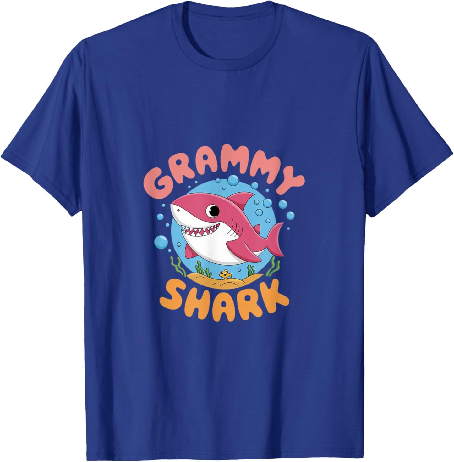 Grammy Shark Shirt Grammy Shark Lover Family Mother's Day T-Shirt - T-Shirt | Royal