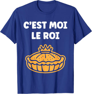 Humour Galette des Rois C'est Moi Le Roi T-Shirt - T-Shirt | Royal