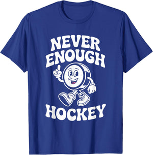 Funny Hockey Retro T-Shirt - T-Shirt | Royal