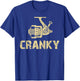 Crankbait Fishing Lure Cranky Funny Gift Fishing Lovers T-Shirt - T-Shirt | Royal