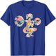 Floral FLower Weightlifting Workout Gym Fitness Mothers Day T-Shirt - T-Shirt | Royal