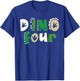 Dino Four Birthday Dinosaur 4th Birthday Matching Family T-Shirt - T-Shirt | Royal
