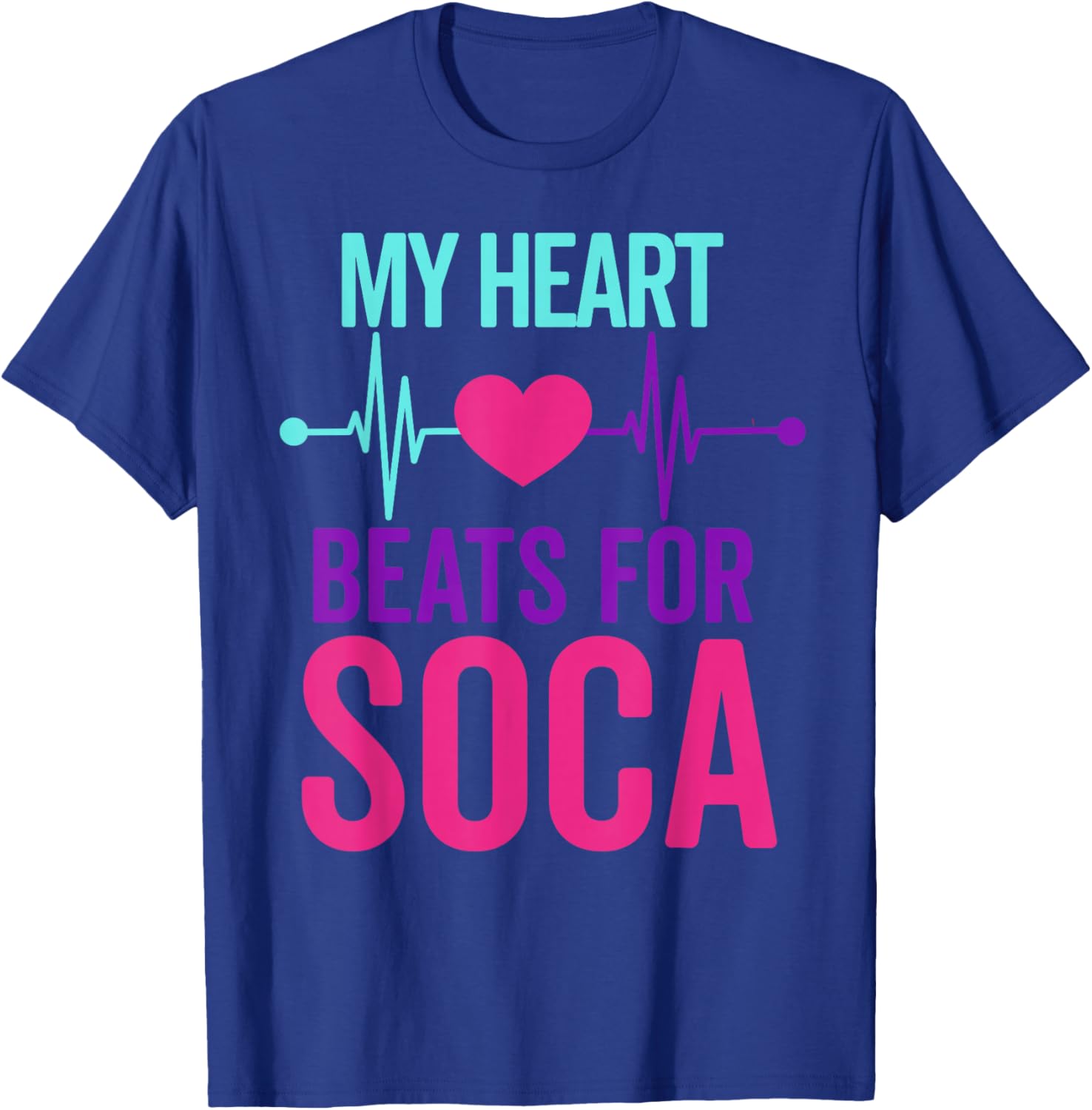 Soca For Sokah Music Trinidad & Tobacco Guyanese Carnival T-Shirt - T-Shirt | Royal
