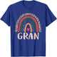 Gran Rainbow Grandma Grandma Women Mothers Day Gran T-Shirt - T-Shirt | Royal
