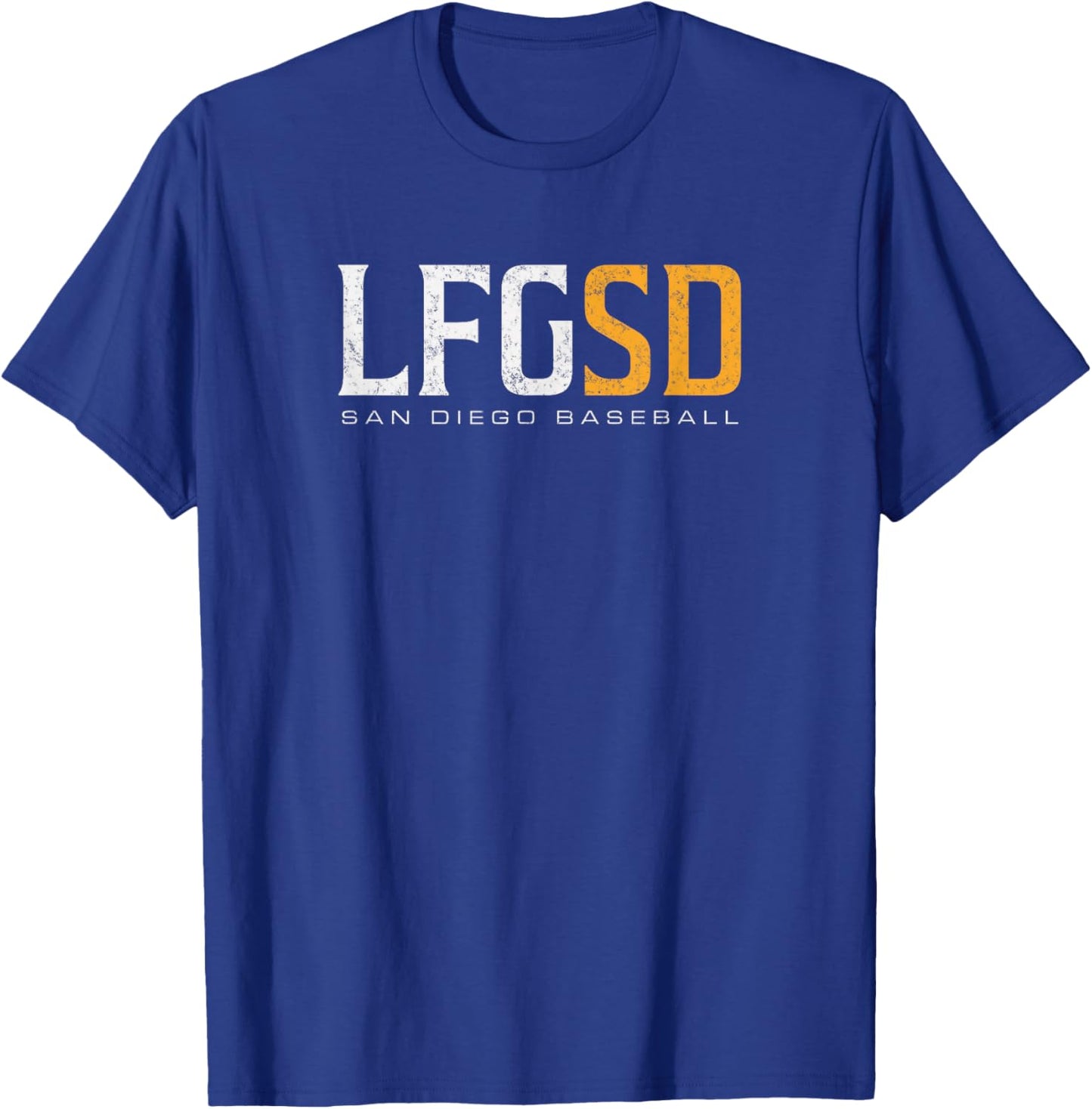 LFGSD San Diego Baseball T-Shirt - T-Shirt | Royal