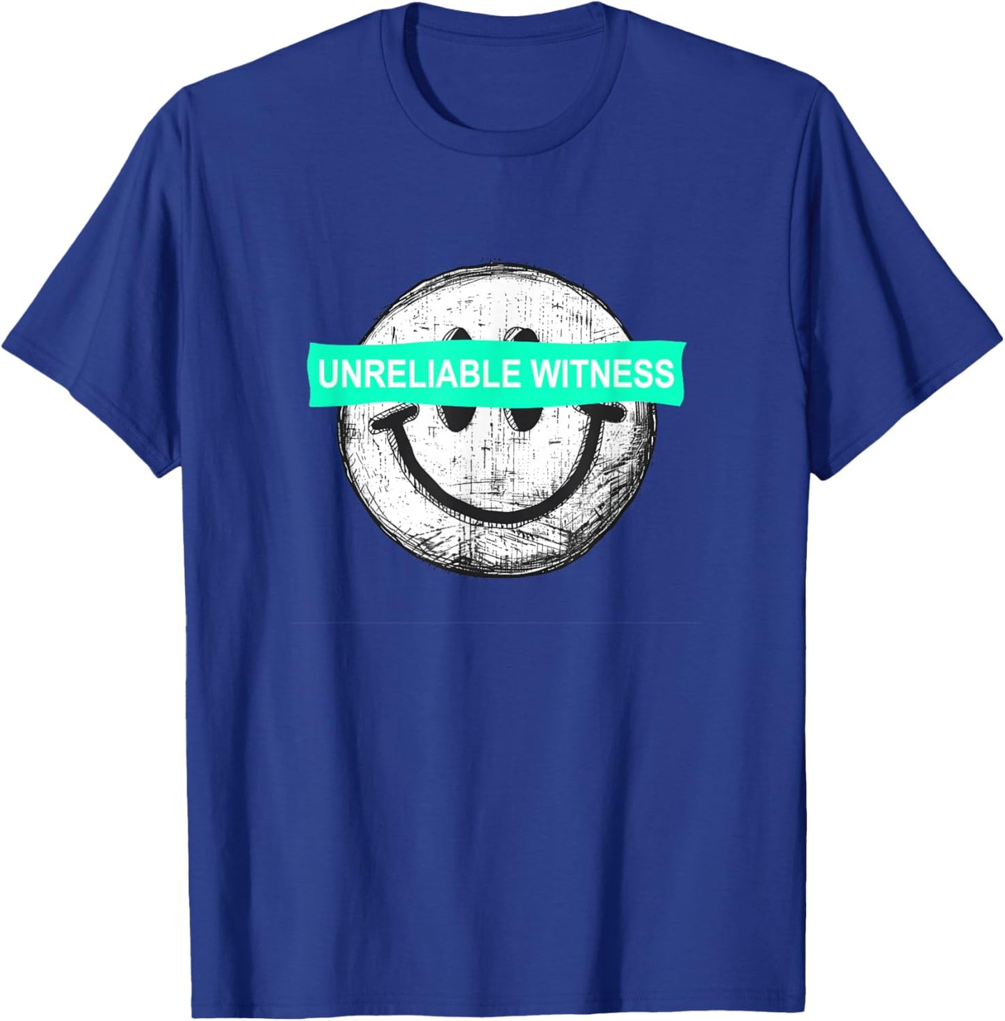 Light Teal Aqua Color Unreliable Witness Light Teal Aqua T-Shirt - T-Shirt | Royal